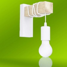 EGLO Townshend Vintage Wandlampe Industrial Wandleuchte 1-flammig 230V