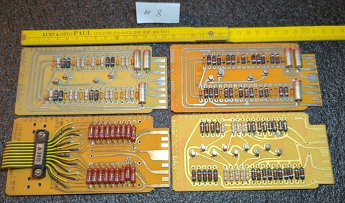 Univac control cards - control,