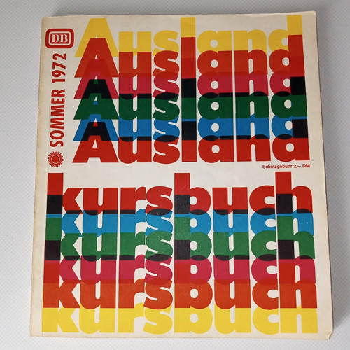 Ausland kursbuch sommer - kursbuch,
