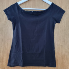 T-Shirt schwarz, eng