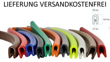 Kantenschutzprofil Kantenschutz Keder Profil PVC Klemmprofil METERWARE 1-3 mm DE