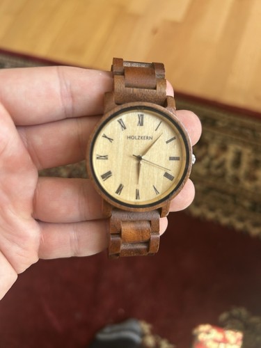 Holzkern armbanduhr quarz - holzkern,