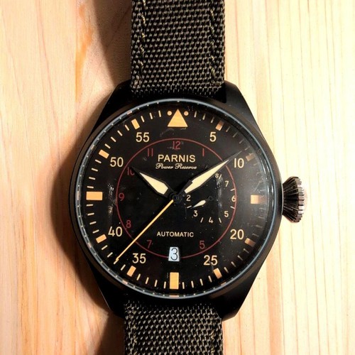 Parnis big pilot watch 48mm - parnis,