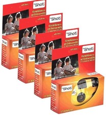 4x Einwegkamera " TOPSHOT Rot