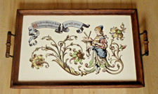 Antikes Tablett - 48 X 32 cm -