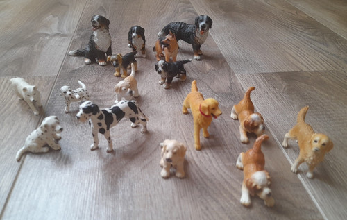 Hunde schleich set stück - hunde,