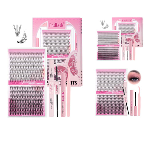 Wimpern extensions set - wimpern, diy