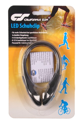 Led schuh clip schuhlicht - schuh-clip,