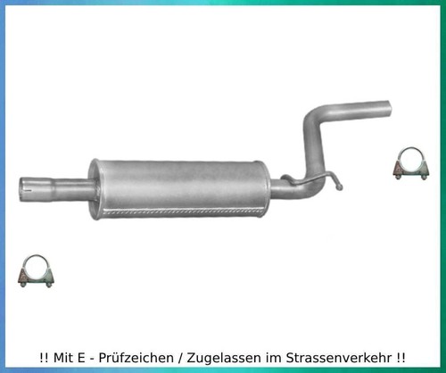 Mittelschalldämpfer für - , vw
