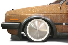 4x Radkappen + Weißwandringe