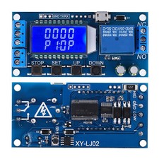 5V 12V 24V Timer Delay Relay Modul Verzögerung off Zeitrelais 0.01s-9999min LCD
