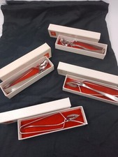 4x 2er Sets Solingen Schneckenzange + Gabel  "Florist INOX, Altosil de Luxe"