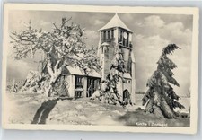 50594342 - 8231 Zinnwald-Georgenfeld gel. 12.03.37, Winterbild, Kirche,