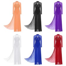 Damen Kleid Patchwork Rock