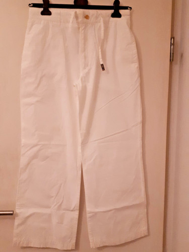 Weiße elegante sommerhose - weiße,