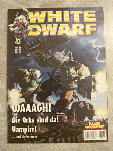 Games workshop white dwarf - games,