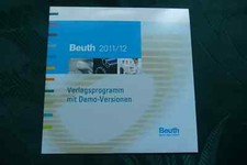 Beuth 2011/12, Verlagsprogramm mit Demo- Versionen, DIN, Gesamtverzeichnis