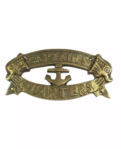 Captain quarters schild - captain,