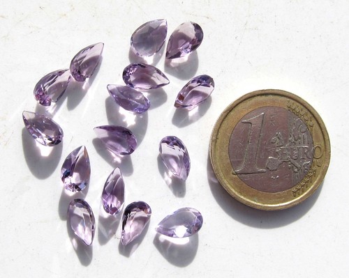 Amethyst tropfen geschliffen - amethyst,
