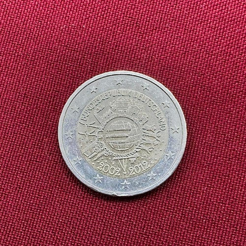 Münze euro jahre - 10,