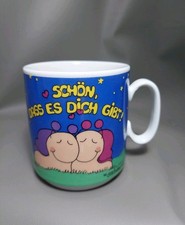 W.Steinbeck Tasse Schnecken Schön, dass es dich gibt! Haferl Kaffeebecher 