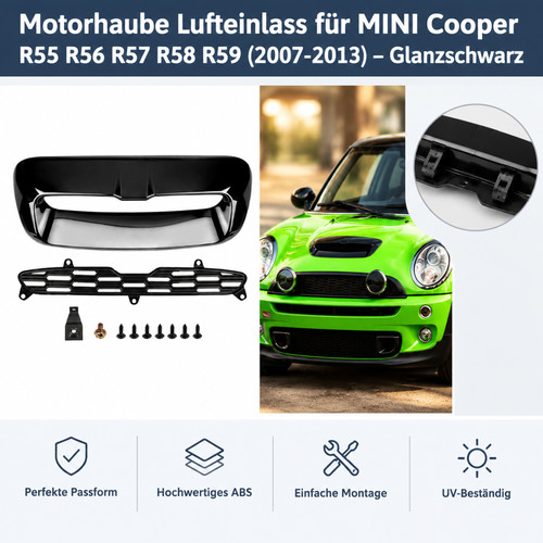 Hutze lufteinlass motorhaube - lufteinlass,