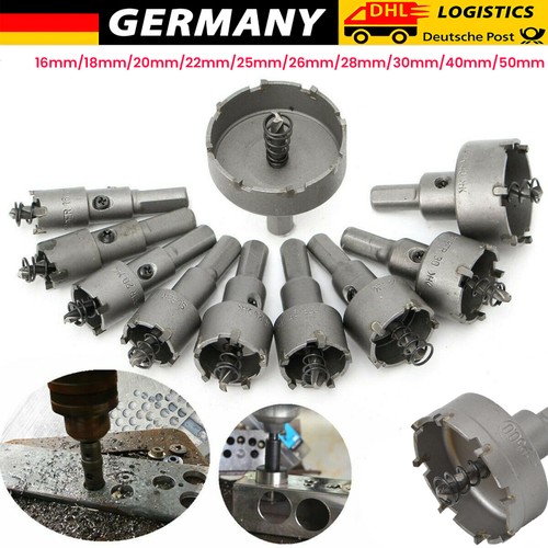 10tlg lochsäge hartmetall - 10tlg,