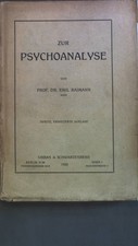 Zur Psychoanalyse Raimann, Emil: