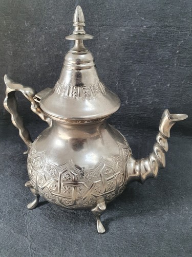 Vintage marokkanische teekanne - vintage,