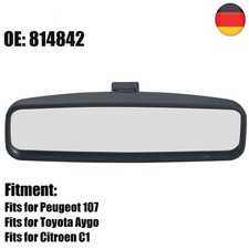 DHL Innen RüCkspiegel Ersatz #814842 für Peugeot 107 206 106 Toyota Aygo Ci