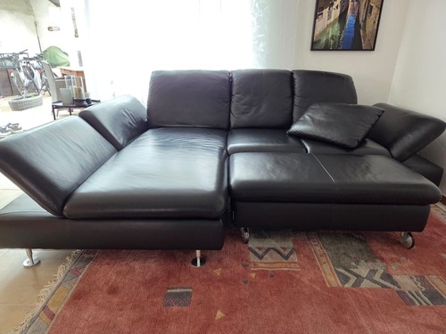 Schillig ecksofa echtleder - w.,
