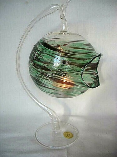 Lauscha glas windlicht - glas,