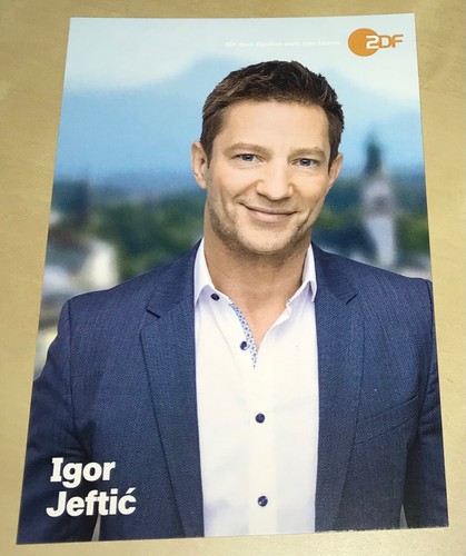 Igor jeftic autogrammkarte - autogrammkarte, die
