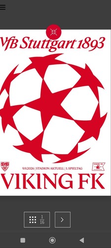 Uefa programm vfb stuttgart - cl,