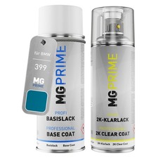 Autolack 2K Spraydosen für BMW 399 Atlantis Blue Metallic Atlantisblau Metallic