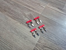 Fischertechnik - 4x Silberling Verbindungsstecker