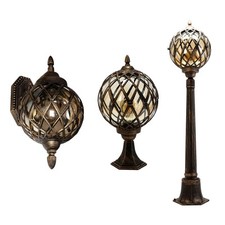 Außenleuchte Rustikal Kugel