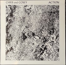 Vinyl: CHRIS and COSEY - ACTION - 1987 - top Zustand - sehr seltene Scheibe