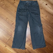 Hose * dunkelgrün * mit Seitentasche * Größe 134 * Stooker * 100 % Baumwolle