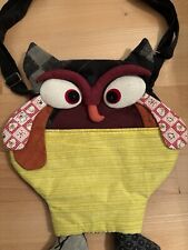  Umhängetasche aus Stoff in Eulen Form