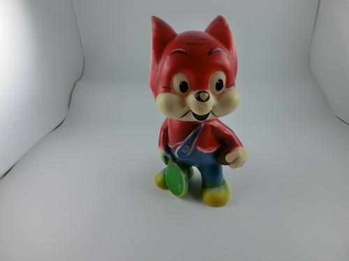 Kauka foxi mit tennisschläger - kauka,