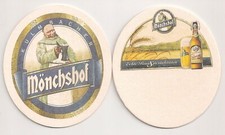 Kulmbacher Mönchshof - Bierdeckel "Echte Brauspezialitäten - Naturtrüb's"
