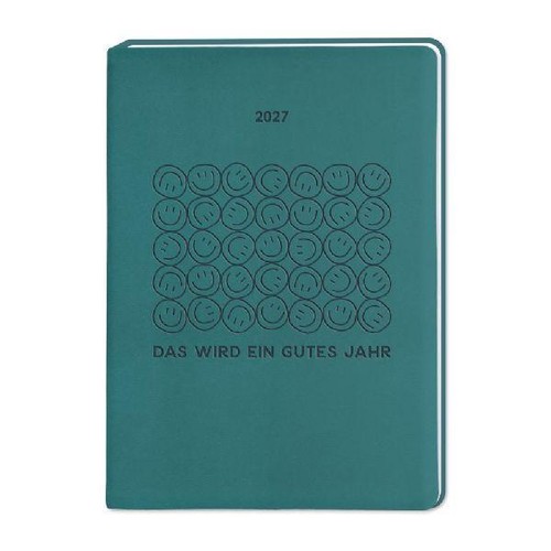 Terminplaner lederlook 2027 - terminplaner,