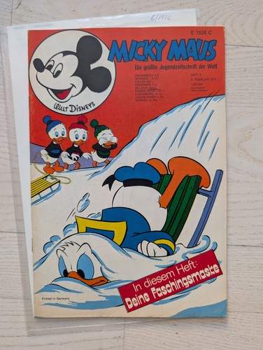 Micky maus heft von 1972 - micky,