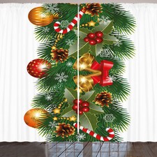Weihnachten Rustikale Gardine