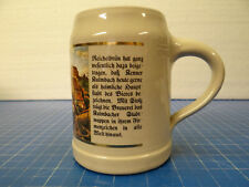 REICHELBRÄU Krug 950 Jahre Kulmbach Steingut Keramik 13cm glasiert P-777