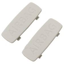 2x graue Auto Säule Airbag