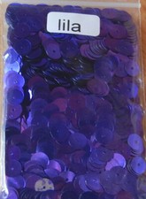 PAILLETTEN * 8mm RUND FLACH *