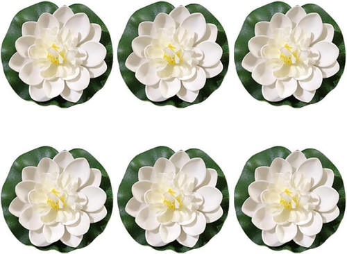 Künstliche lotusblumen set - künstliche, 6
