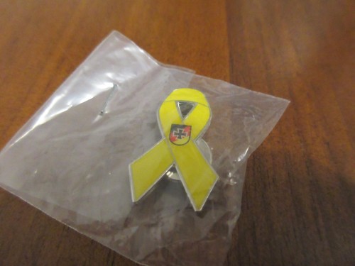 Bundeswehr magnet pin gelbe - magnet,
